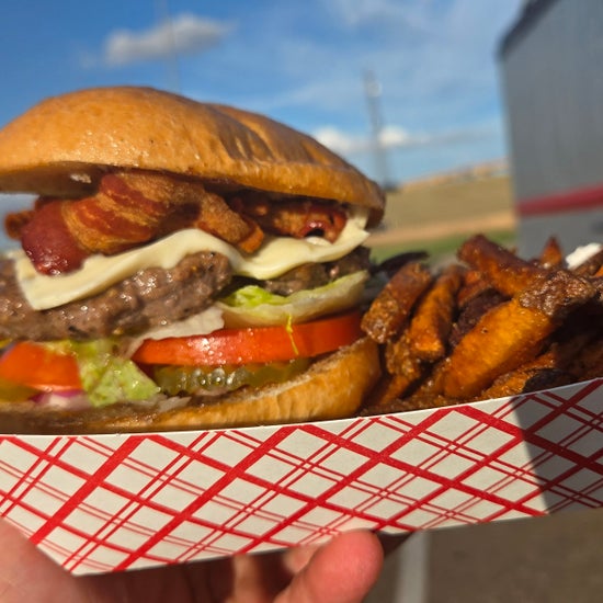 5. Bacon Cheeseburger w/ Fries