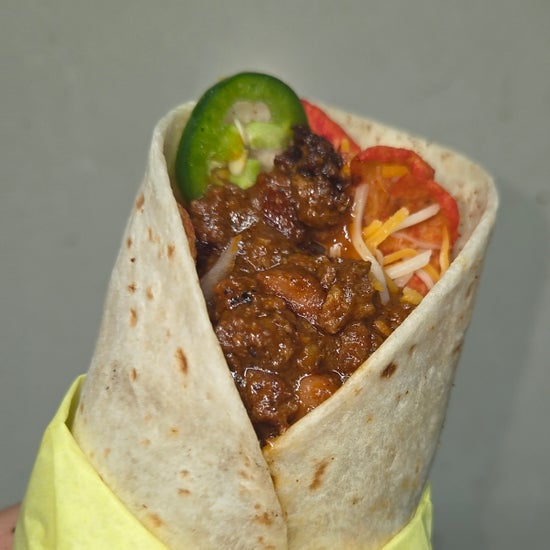 B16. Gonzo Burrito w/ Fries