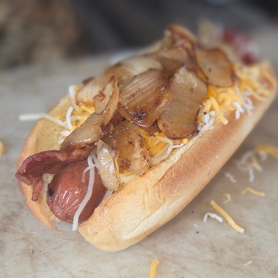 D10. Red Raider Dog w/ Fries